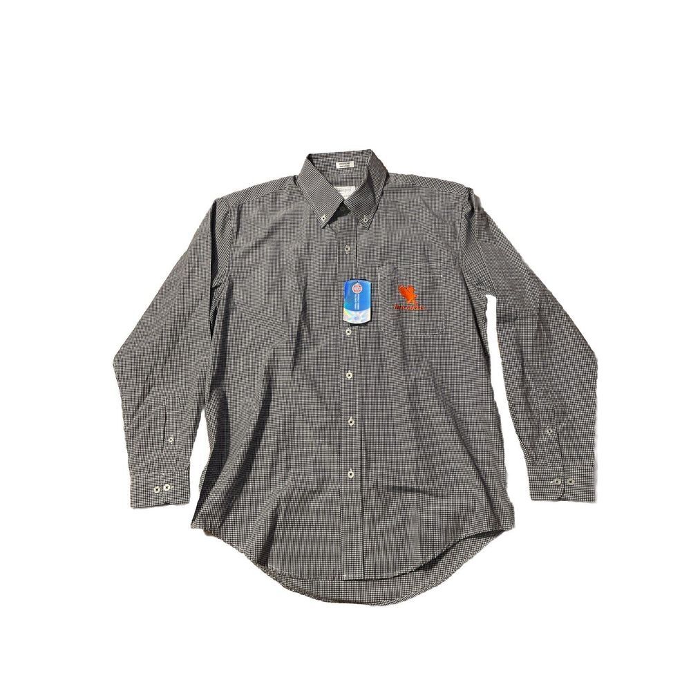 Campus Specialties Auburn‎ Tigers Long Sleeve Button Down Plaid Shirt MEDIUM NWT